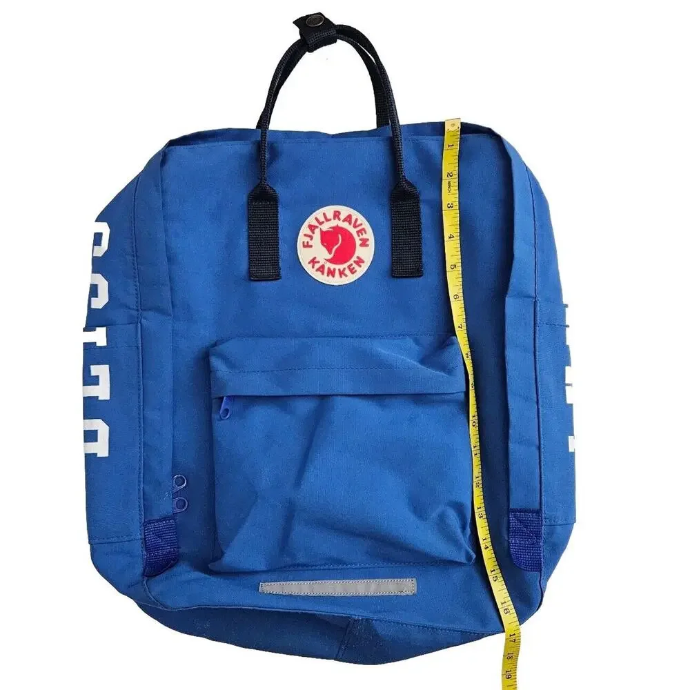 Fjallraven Kanken Canvas Travel‎ Bag School Backpack Shoulder Blue Sweden 23510